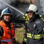 V Kuklenách vypukl požár statku a zničil celou střechu, nikdo nebyl zraněn