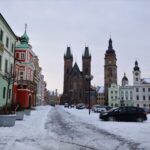 Hradec Králové zasypal sníh