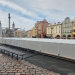 Vánoční trhy příprava (Foto: Tomáš Kulhánek)