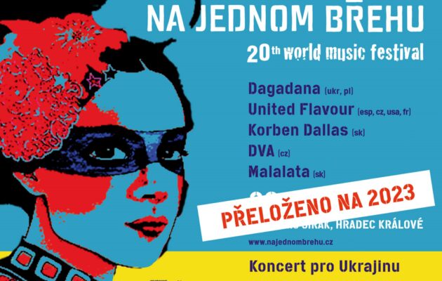 Jubilejní 20. ročník festivalu Na jednom břehu se letos neuskuteční
