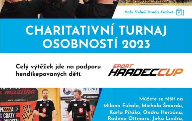 Charitativní turnaj osobností bude už tuto sobotu. Které legendy uvidíte?