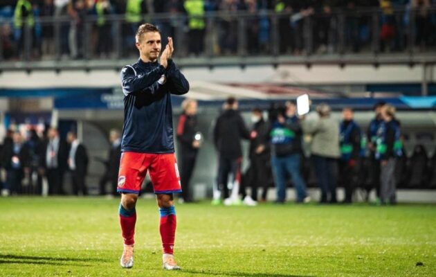 Trefa. Exhradecký kapitán Vlkanova dal gól slavnému Bayernu