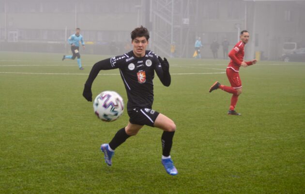 V áčku bych rád zůstal, říká Jurčenko, talent hradeckého fotbalu