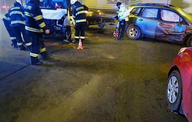 Střet dvou vozidel v HK 6. 11.