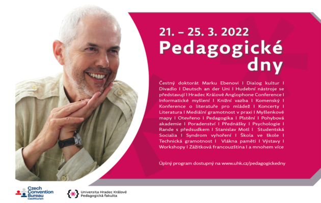 Na UHK se konají Pedagogické dny, Marek Eben dostane čestný doktorát
