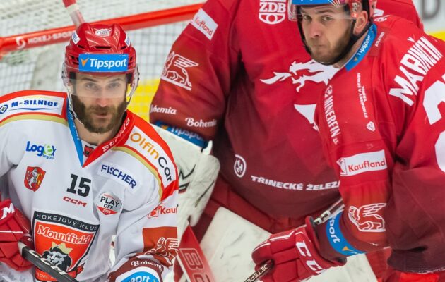 Hradec v prvním finálovém duelu padnul, Oceláře spasil Voženílek