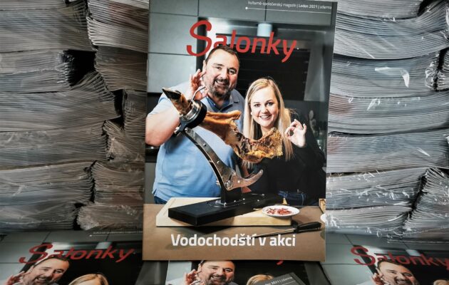 V Hradci Králové začala distribuce oblíbeného lednového  magazínu Salonky