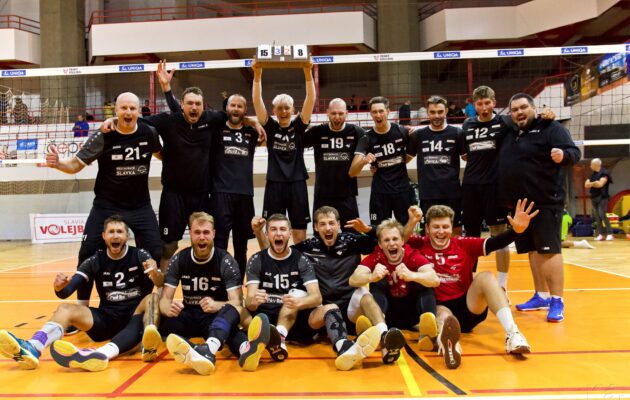 OBRAZEM: Hradečtí volejbalisté vyřadili z poháru extraligovou Příbram!