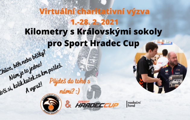 Královští sokoli letí na pomoc! Podpořte také svými kilometry hendikepované děti