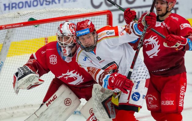 Výborná první třetina tři body nepřinesla. Hradec podlehl Třinci