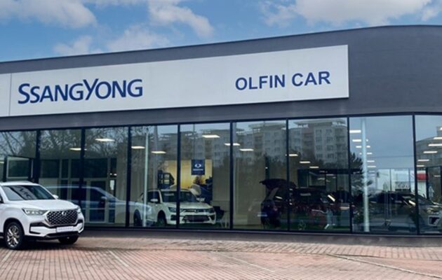 OlfinCar SsangYong, nový showroom v Hradci Králové