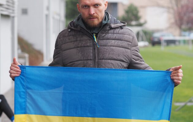 Boxer Usyk: Co bych řekl Putinovi? Nic. Takovému člověku nemám co říct