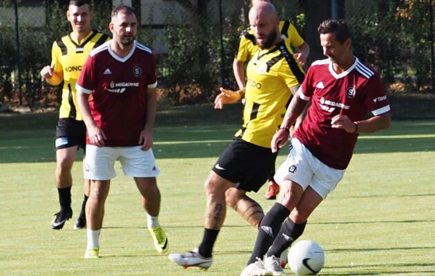 Fotbalové legendy Sparty ukázaly umění v Kratonohách