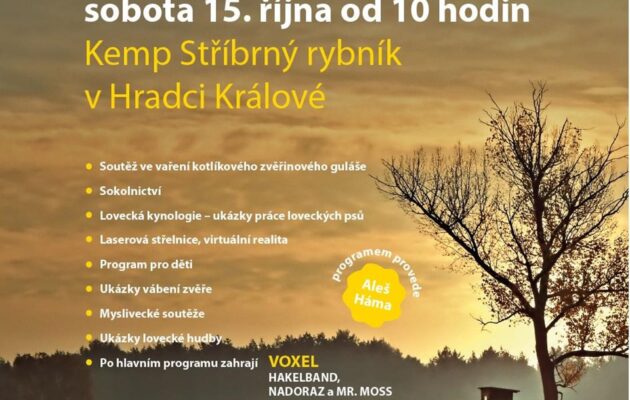 Soutěže, poznávání i hudba. V sobotu se koná 2. ročník Dne s myslivci