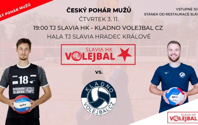 Svátek volejbalu na hradecké Slavii. Ve čtvrtek přijede extraligové Kladno