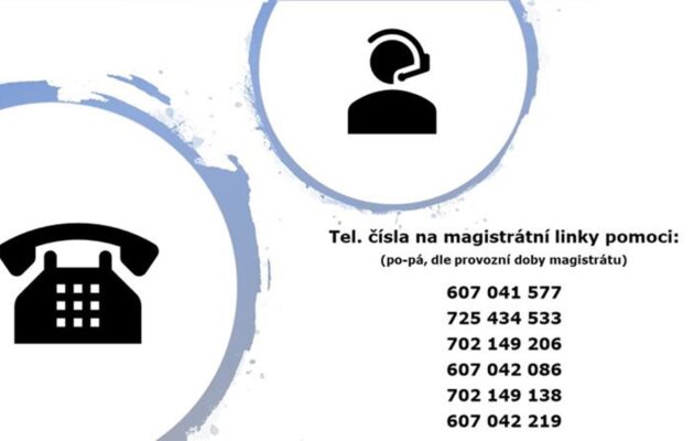Veřejnosti ve stavu nouze pomůže šest speciálních telefonních linek