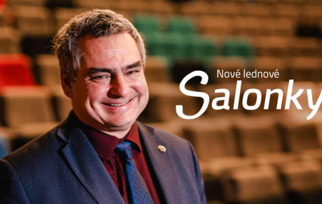 S novým rokem přicházejí lednové Salonky, s novým rektorem na titulní straně