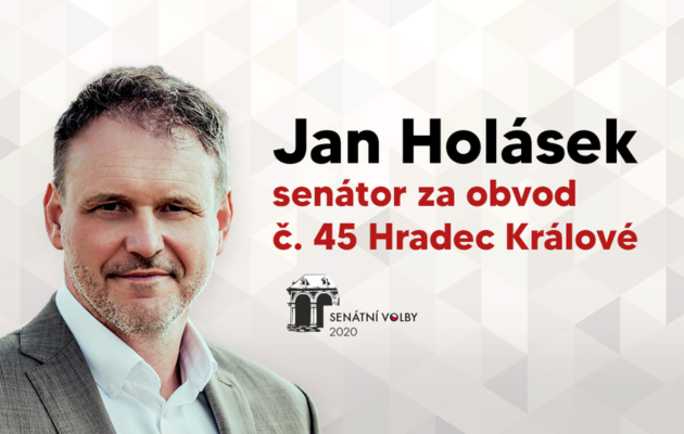 Novým senátorem za volební obvod Hradec Králové se stal Jan Holásek