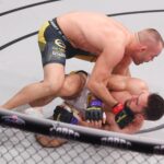 Zápasník MMA Jaroslav Pokorný při galavečeru Oktagonu v Pardubicích (sobota 6. listopadu 2021).