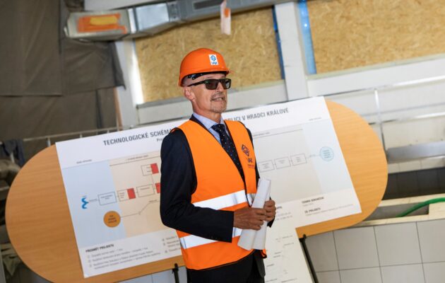 Ministr se seznámil se stavbou úpravny vody, zvýší kapacitu a šetří peníze