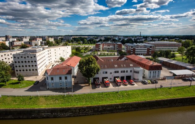 Hasiči plánují opravu výjezdové stanice v centru Hradce Králové