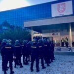Cvičení na stadionu (Foto: Policie ČR)