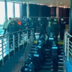 Cvičení na stadionu (Foto: Policie ČR)