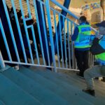 Cvičení na stadionu (Foto: Policie ČR)