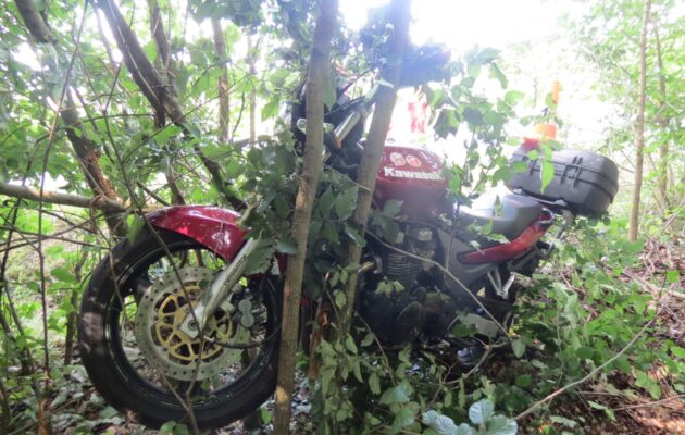 Mladá motorkářka zemřela po střetu se srncem u Lovčic na Hradecku