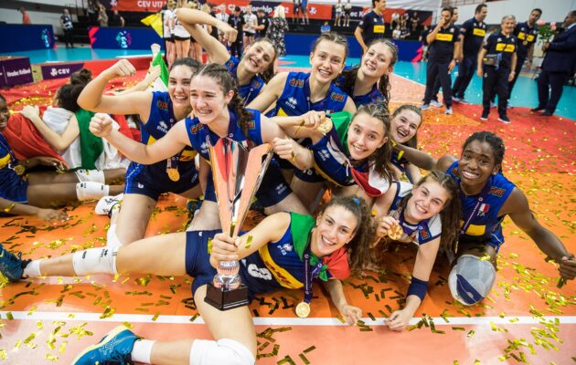 Evropský šampionát volejbalistek do 17 let skončil v Hradci triumfem Itálie