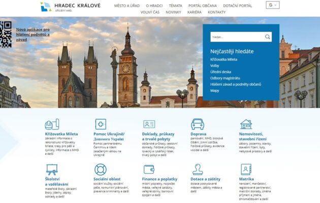 Hradec obhájil prvenství, má nejlepší web mezi městy v Královéhradeckém kraji