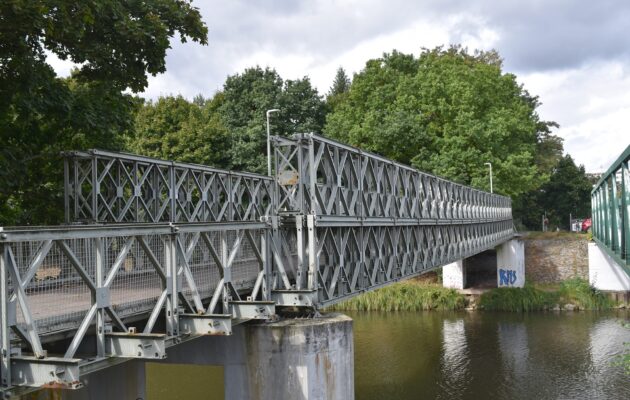 Oprava mostu Bailey Bridge začne ve čtvrtek. Uzavřený bude až do jara