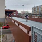 Na Benešově třídě se po opravě otevřela lávka u supermarketu Billa