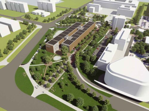 Město i kraj dají na parkovací dům u nemocnice pro 900 aut po 125 milionech