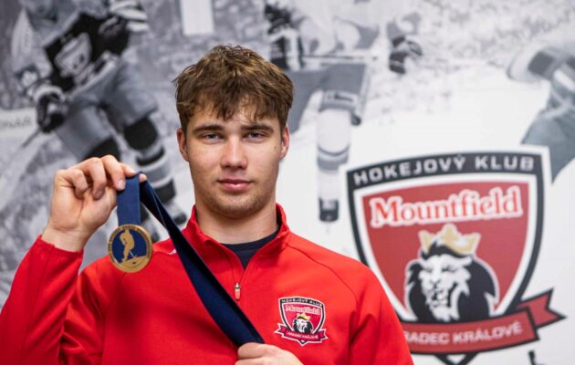 Adam Novotný, bronzový medailista z juniorského mistrovství světa