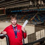 Adam Novotný, bronzový medailista z juniorského mistrovství světa