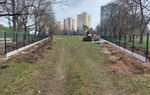 U Flošny vzniká první psí park v Hradci Králové