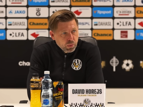 Jsem rád, že jsme Budějovice do ničeho nepustili, řekl Horejš po výhře 1:0