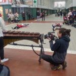 Jedinečné taneční dílo Connecting Stations na vlakovém nádraží