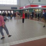 Jedinečné taneční dílo Connecting Stations na vlakovém nádraží