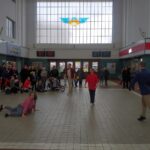 Jedinečné taneční dílo Connecting Stations na vlakovém nádraží