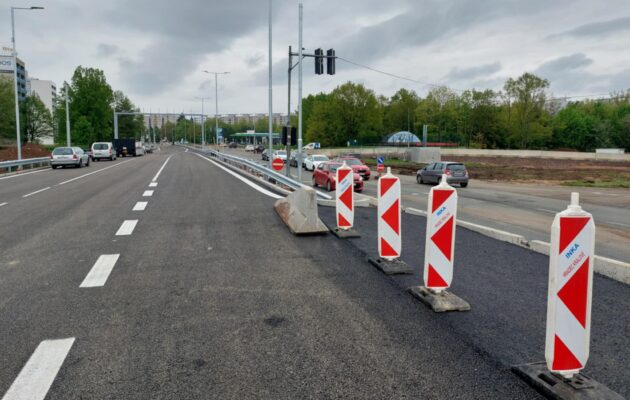 OBRAZEM: Přestavba Milety míří do druhé fáze, mění se dopravní opatření