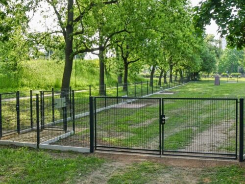 FOTO: U Flošny otevřel první psí park v Hradci. V provozu je denně od 8 do 21 hodin