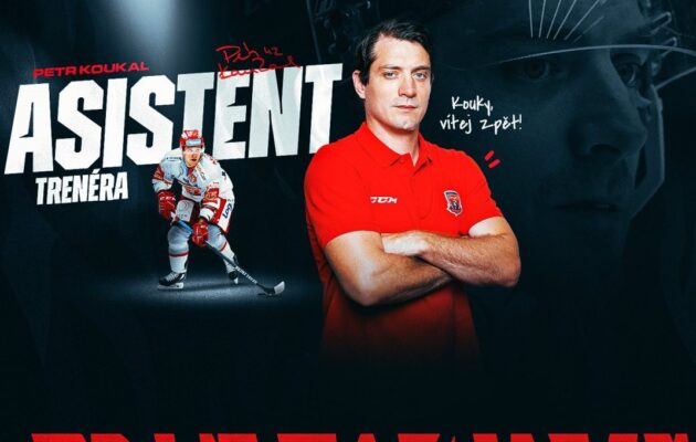 Návrat bývalého kapitána. Petr Koukal se vrací do Hradce jako asistent trenéra