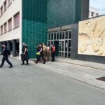 Policejní zásah na magistrátu skončil. Nebezpečí nehrozilo, granát byl znehodnocený