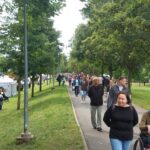 Jubilejní dožínky přilákaly do Šimkových sadů tisíce návštěvníků