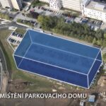 Parkovací dům u fakultní nemocnice