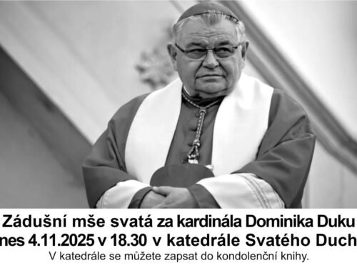 Hradec se loučí s kardinálem Dukou, v 18:30 bude v katedrále zádušní mše