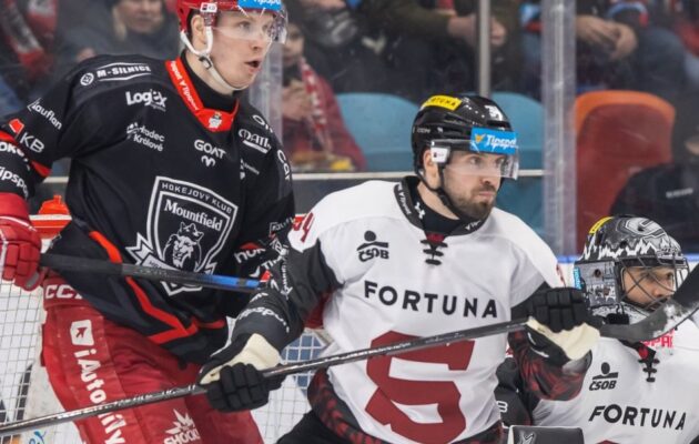 Hokejisté Hradce přišli o pětizápasovou vítěznou šňůru, se Spartou prohráli 1:4