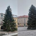 OBRAZEM: V centru Hradce už stojí oba vánoční stromy. Jak se vám líbí?